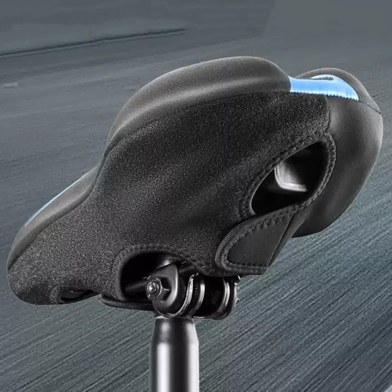 ⏰ ¡Oferta Limitada 50% OFF! 🚴‍♀️ Funda de Sillín de Bicicleta de Silicona de Alta Elasticidad – Cómoda, Antideslizante y Duradera ✨