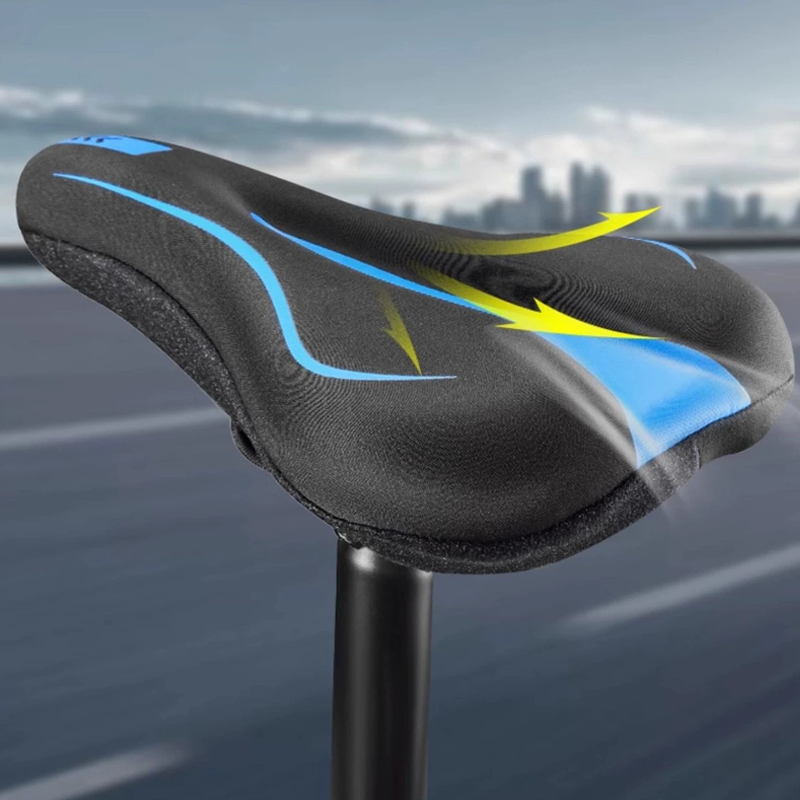 ⏰ ¡Oferta Limitada 50% OFF! 🚴‍♀️ Funda de Sillín de Bicicleta de Silicona de Alta Elasticidad – Cómoda, Antideslizante y Duradera ✨