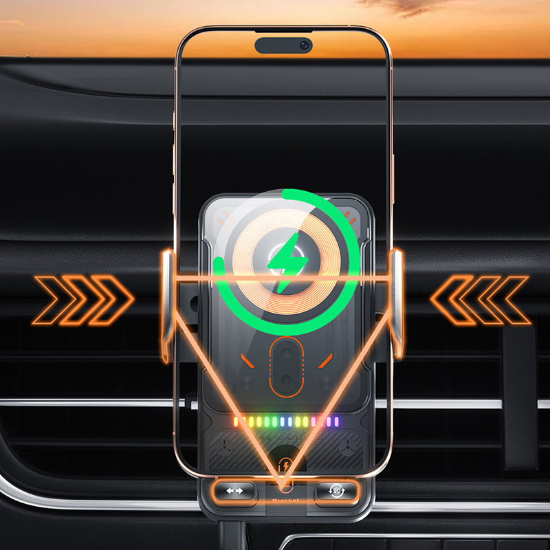 ⚡🚗 Nuevo Soporte de Carga Rápida Inalámbrica para Coche (2026) 📱🔋 ¡Carga Tu Teléfono Mientras Conduces con Estilo y Comodidad! 🌟