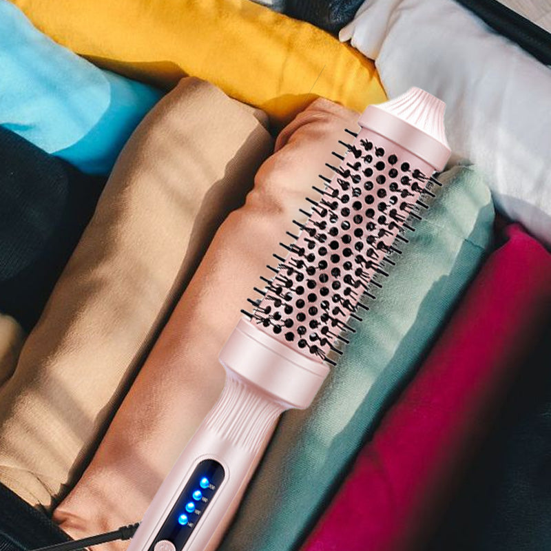 💥⚡ ¡50% OFF! Cepillo 2 en 1 Alisa + Ondas – Anti-Frizz y Volumen Profesional
