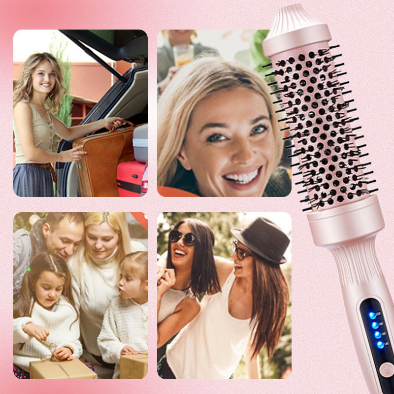 💥⚡ ¡50% OFF! Cepillo 2 en 1 Alisa + Ondas – Anti-Frizz y Volumen Profesional