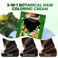 ✨💆‍♀️ Crema Colorante Botánica 3 en 1 – Tinte Natural, Cuidado y Brillo para el Cabello 🌿