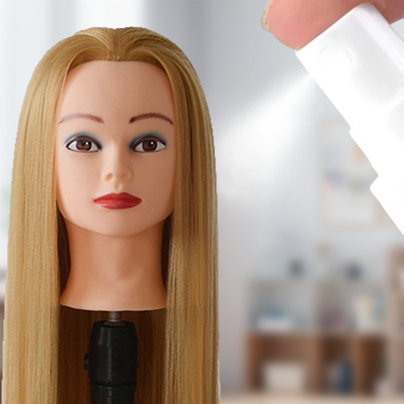 Spray para el cuidado del cabello de pelucas sintéticas y naturales