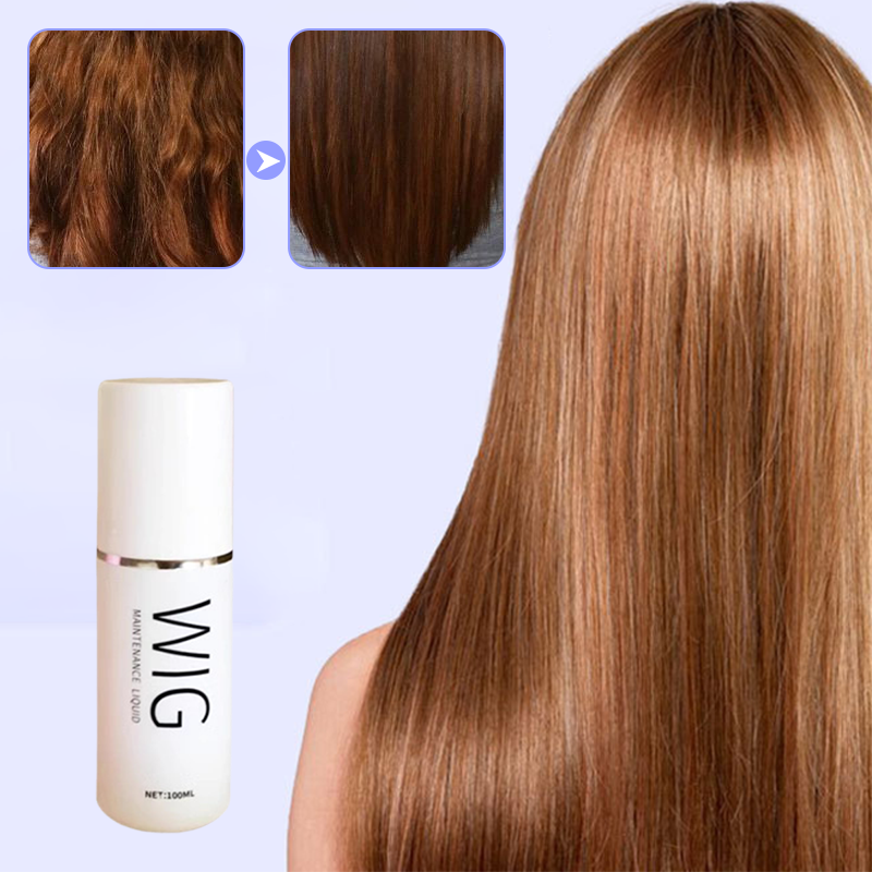 Spray para el cuidado del cabello de pelucas sintéticas y naturales