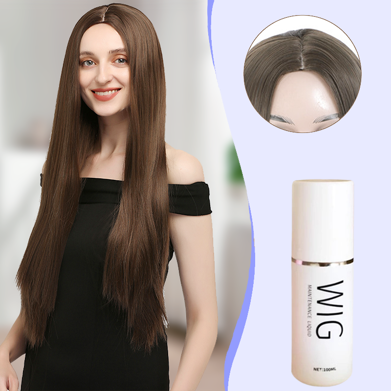Spray para el cuidado del cabello de pelucas sintéticas y naturales