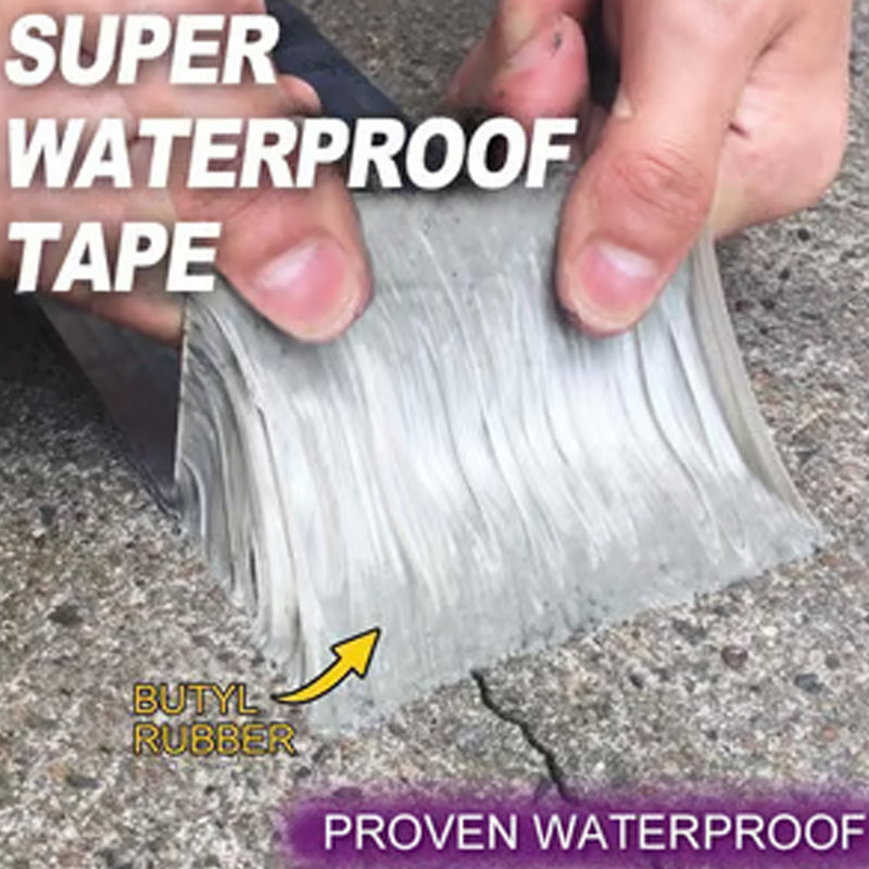 🛠️💧 Cinta Impermeable Multiusos para Reparación de Fugas – Sellado Fuerte, Rápido y Duradero para Todo Tipo de Superficies 🔧✨