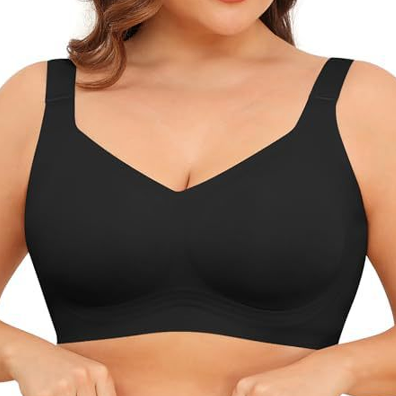 👙 Sostén de Mujer Sin Costuras de Cobertura Total y Sin Aro