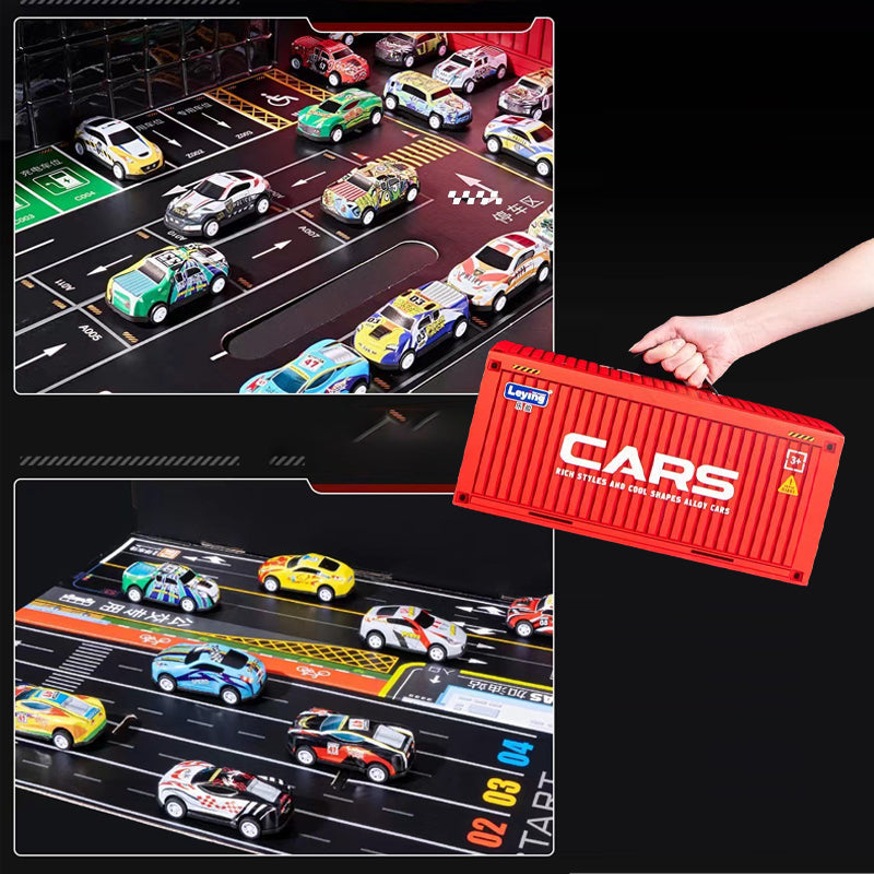 🥳🔥2026 HOT SALE! 💞 ¡50K+ vendidos! 🚗 48 Mini Pull-Back Cars con Garaje – Diversión sin fin y regalo perfecto para pequeños corredores 🏎️✨
