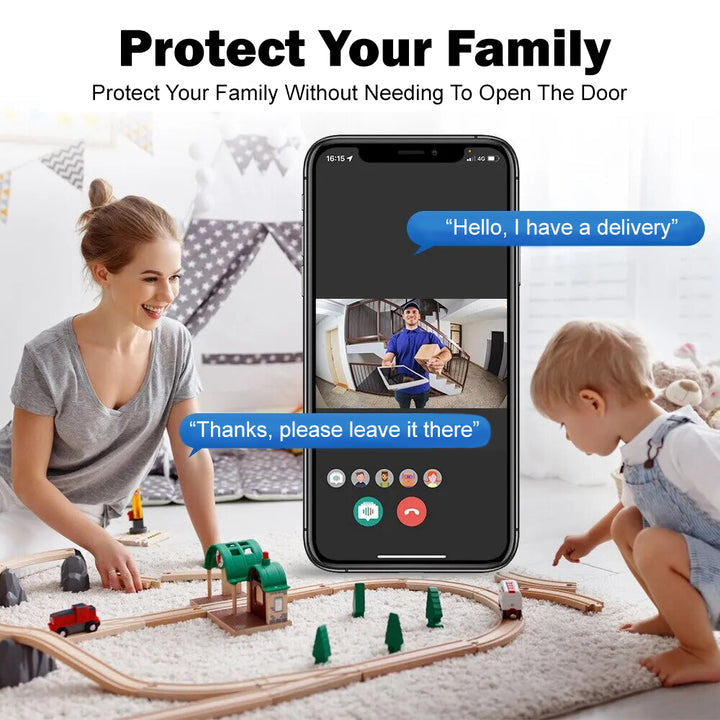 🔔📹 ¡50% DE DESCUENTO! Timbre con Video Inalámbrico con Cámara – Seguridad Inteligente para Tu Hogar 🏠