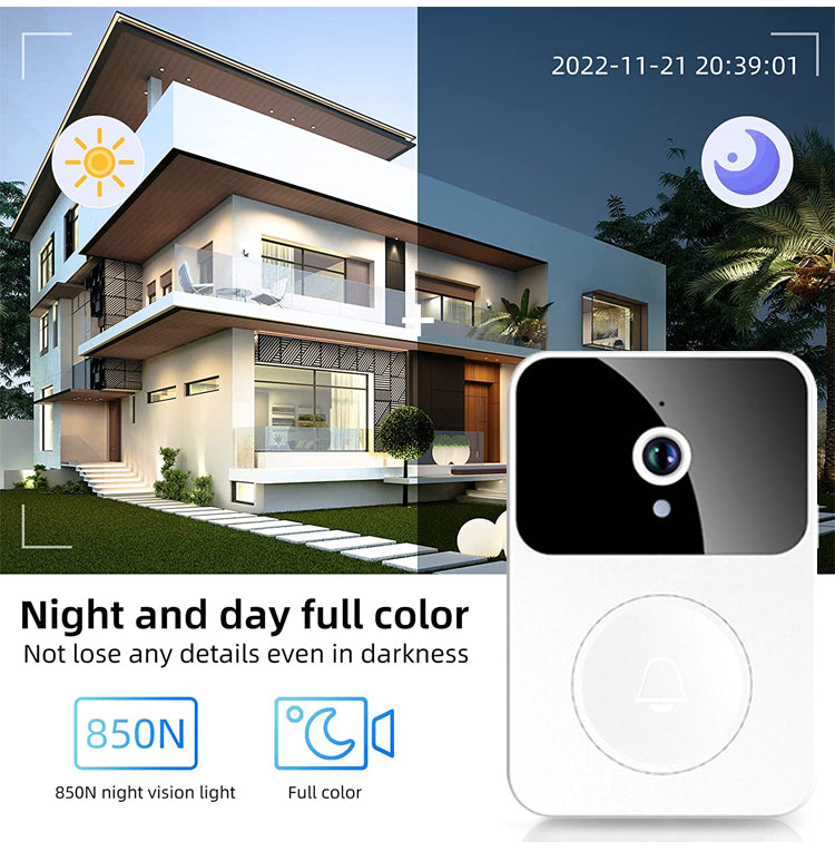 🔔📹 ¡50% DE DESCUENTO! Timbre con Video Inalámbrico con Cámara – Seguridad Inteligente para Tu Hogar 🏠