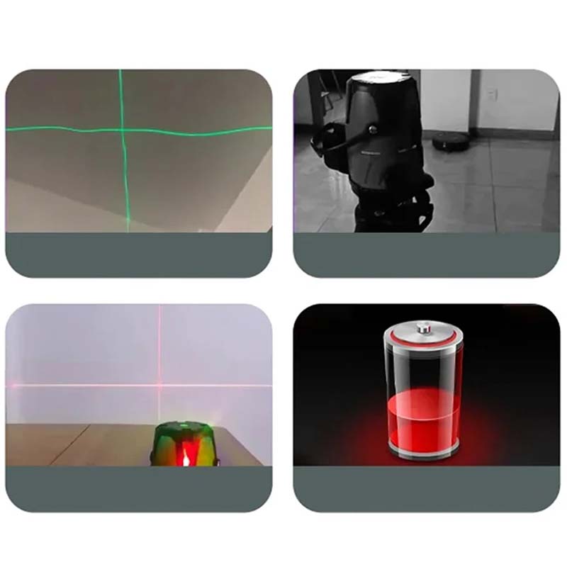 📏 Nivel Láser Infrarrojo de Ángulo Recto 90° – Medición Precisa y Profesional para Todo Tipo de Proyectos ⚡✨