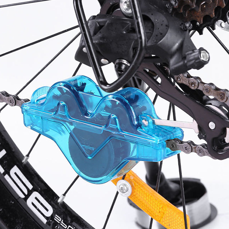 🚴‍♂️ Limpiador de Cadenas de Bicicleta – Elimina Grasa Incrustada, Limpia los Eslabones Internos y Diseño Ergonómico Fácil de Usar 🧽✨
