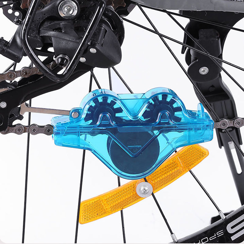 🚴‍♂️ Limpiador de Cadenas de Bicicleta – Elimina Grasa Incrustada, Limpia los Eslabones Internos y Diseño Ergonómico Fácil de Usar 🧽✨