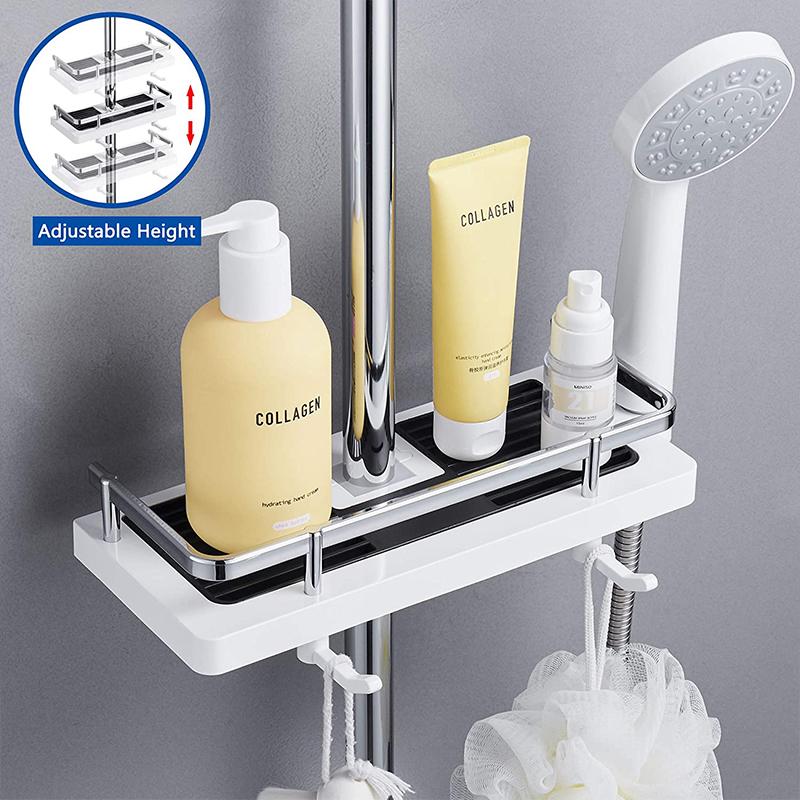 ⏳ ¡TIEMPO LIMITADO: 50% DE DESCUENTO! 🚿 Estante organizador de ducha para barra de baño 🔥