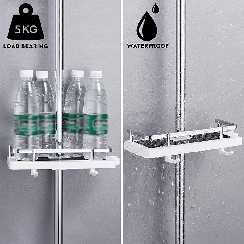 ⏳ ¡TIEMPO LIMITADO: 50% DE DESCUENTO! 🚿 Estante organizador de ducha para barra de baño 🔥