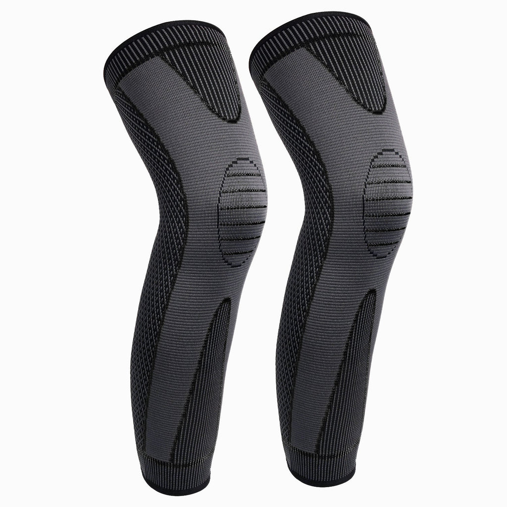 💪Rodillera unisex ——Diseño de compresión larga: ofrece soporte y protección para todo tipo de deportes. 🏋️‍♂️🏃‍♀️✨