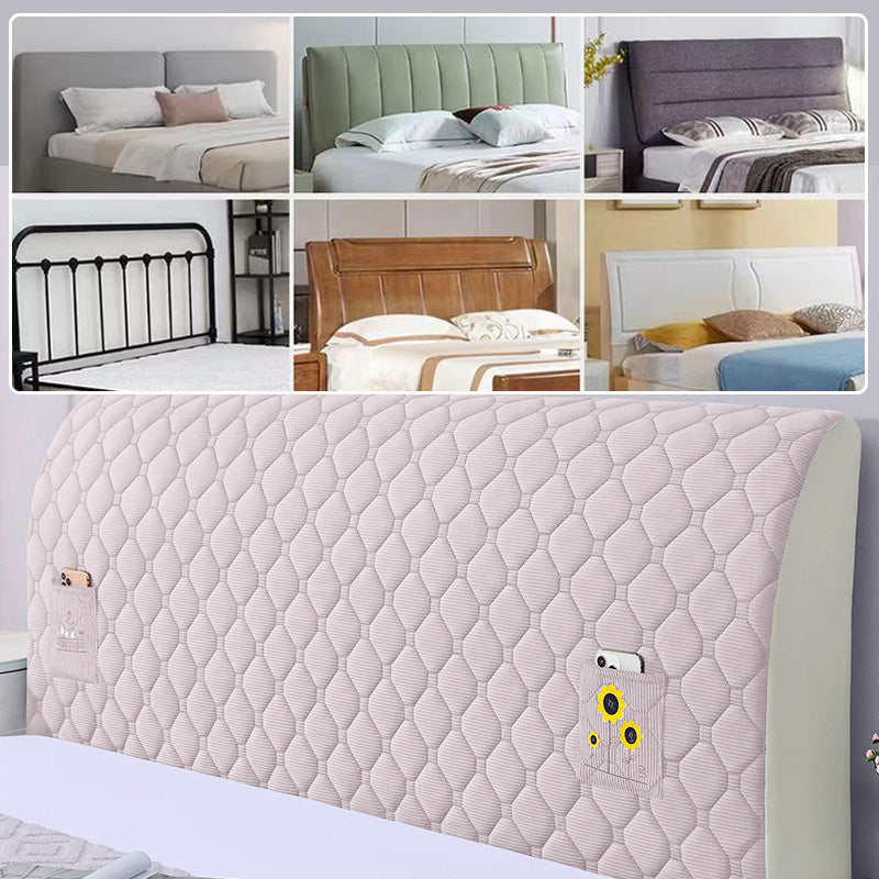 🔥 ¡50% DE DESCUENTO! 🔥  Funda Elástica Acolchada para Cabecero de Cama – Protege y Decora tu Dormitorio con Estilo y Comodidad 🛏️✨