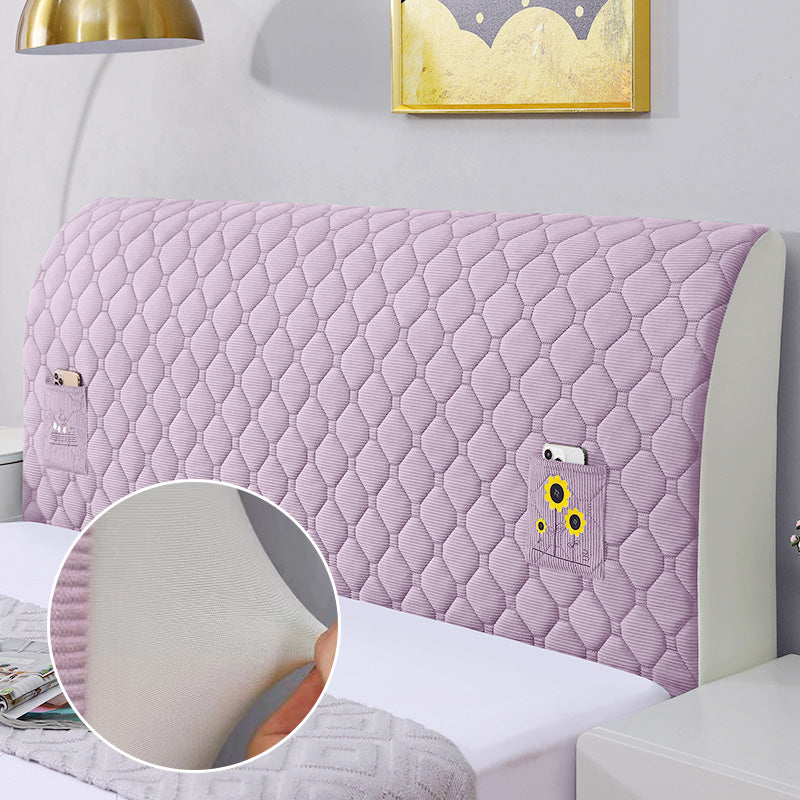 🔥 ¡50% DE DESCUENTO! 🔥  Funda Elástica Acolchada para Cabecero de Cama – Protege y Decora tu Dormitorio con Estilo y Comodidad 🛏️✨