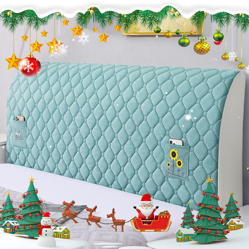 🔥 ¡50% DE DESCUENTO! 🔥  Funda Elástica Acolchada para Cabecero de Cama – Protege y Decora tu Dormitorio con Estilo y Comodidad 🛏️✨