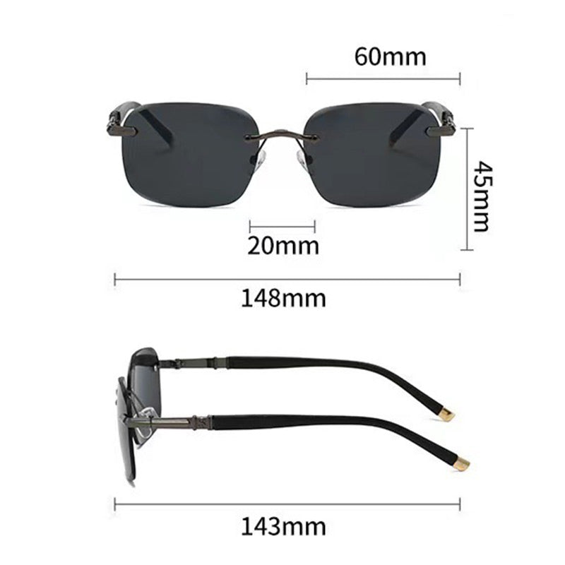 😎🔥 ¡50% OFF! Gafas de Sol HD sin Montura – Ultraligeras, Modernas y Protectores UV | ¡Compra Más y Ahorra Más!