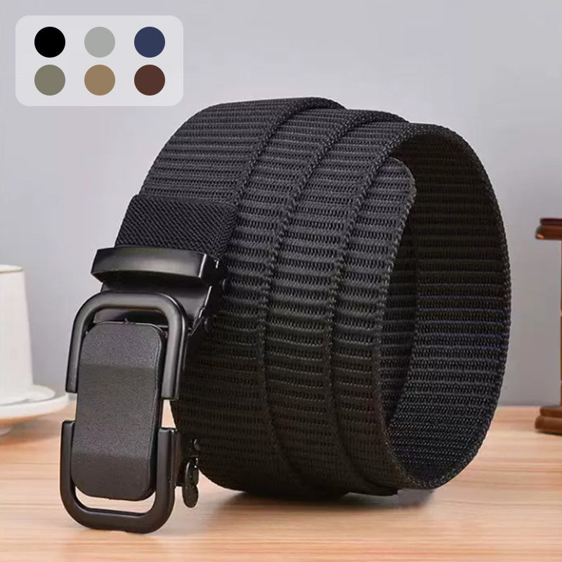 🪖🔥 Cinturón Táctico de Nailon Resistente para Hombre – Ajuste Firme y Uso Diario 💪