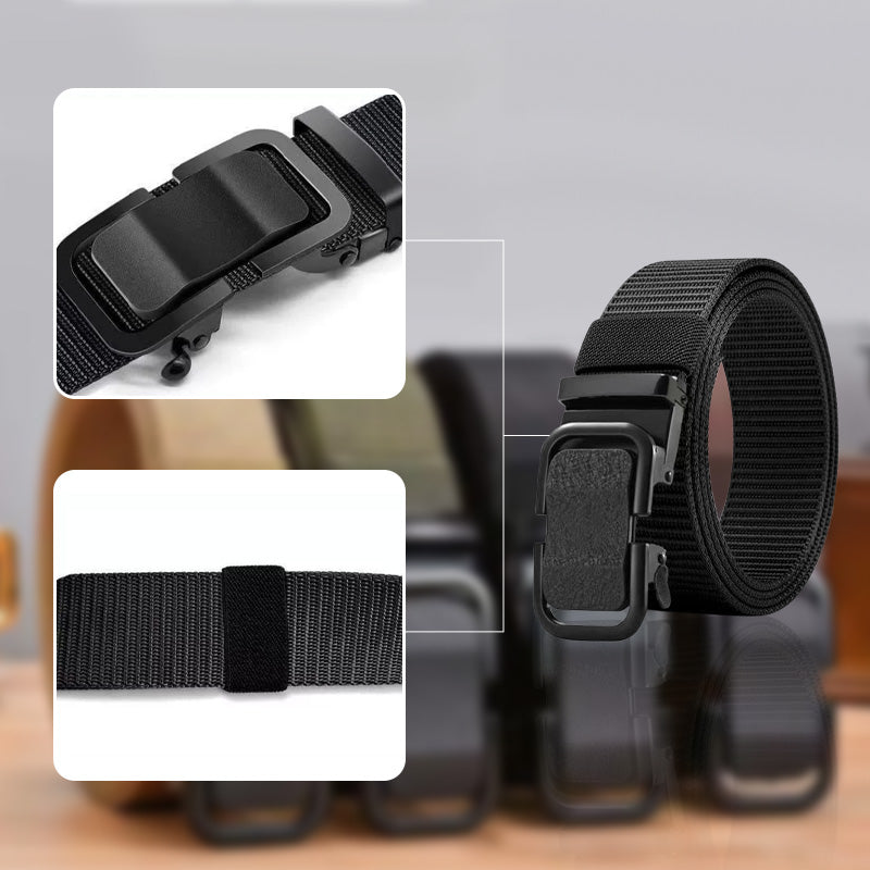 🪖🔥 Cinturón Táctico de Nailon Resistente para Hombre – Ajuste Firme y Uso Diario 💪
