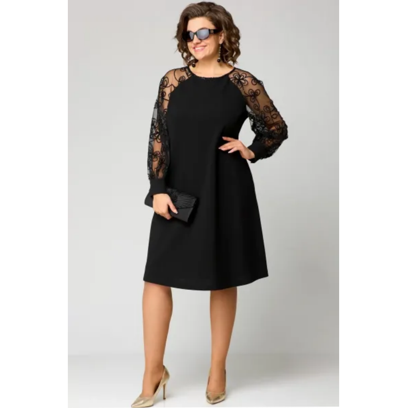 👗✨ Vestido negro sexy de encaje para mujer 💖 Elegancia y encanto 🌹 Perfecto para fiestas y ocasiones especiales ✨