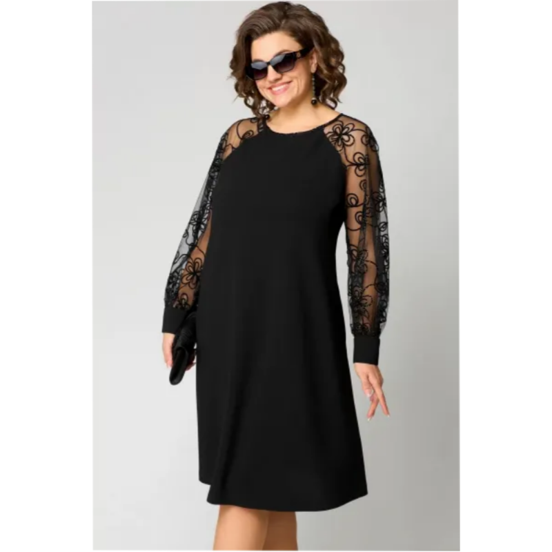 👗✨ Vestido negro sexy de encaje para mujer 💖 Elegancia y encanto 🌹 Perfecto para fiestas y ocasiones especiales ✨