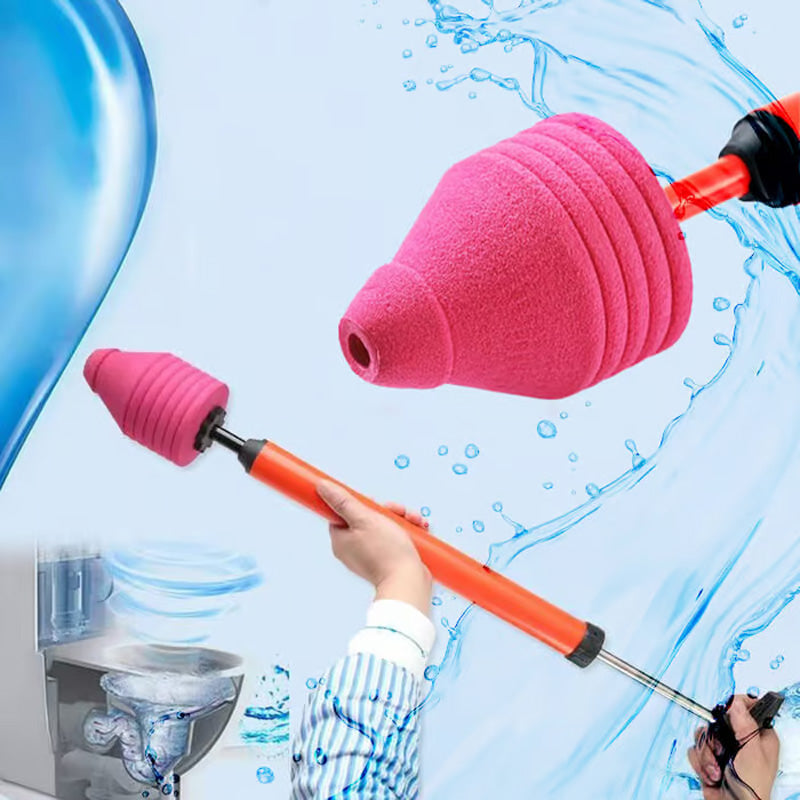 💥 Desatascador de Inodoro Multiusos de Alta Presión para el Hogar – Eficaz y Fácil de Usar 🚽