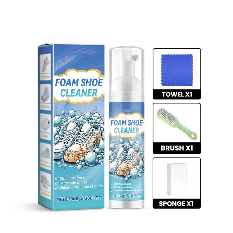 ⏰🔥 ¡Más de 50K vendidos! ✨ Kit Portátil Removedor de Manchas para Zapatos – Limpieza Rápida y Efectiva 🥿💖