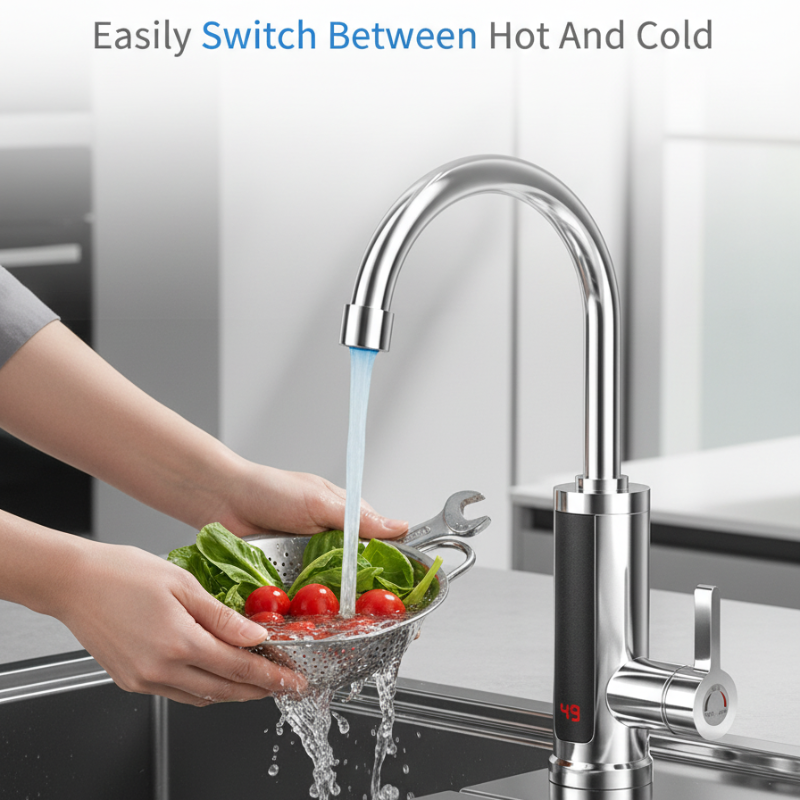 🚿✨ Grifo Calentador de Agua Instantáneo sin Tanque – Agua Caliente al Instante, Eficiencia y Comodidad 💧🔥 Diseño Compacto • Ahorro de Energía • Ideal para Baños y Cocinas 🏡