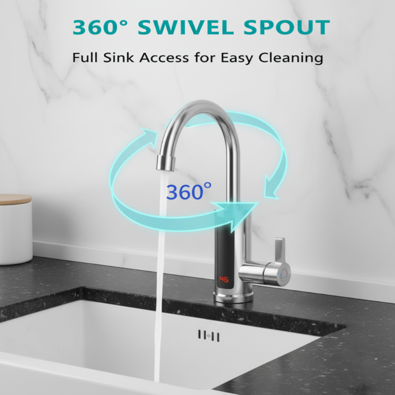 🚿✨ Grifo Calentador de Agua Instantáneo sin Tanque – Agua Caliente al Instante, Eficiencia y Comodidad 💧🔥 Diseño Compacto • Ahorro de Energía • Ideal para Baños y Cocinas 🏡