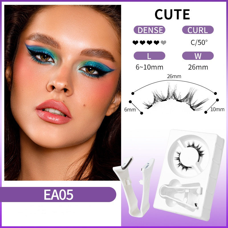 ⏰🔥 ¡50% DE DESCUENTO POR TIEMPO LIMITADO! 👁️ Pestañas Magnéticas Reutilizables – Aplicador Incluido para un Look Natural y Perfecto ✨💖