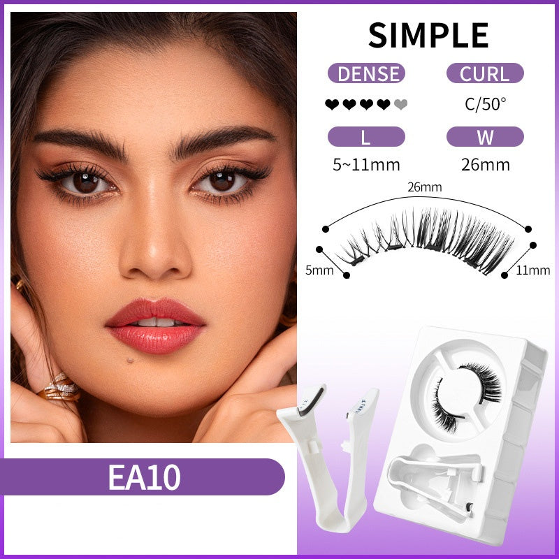 ⏰🔥 ¡50% DE DESCUENTO POR TIEMPO LIMITADO! 👁️ Pestañas Magnéticas Reutilizables – Aplicador Incluido para un Look Natural y Perfecto ✨💖