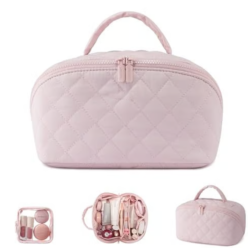 ⏰ ¡Oferta Limitada 50% OFF! 👜 Neceser Portátil de Gran Capacidad con Asa – Organiza tus Artículos de Forma Cómoda y Práctica ✨💼