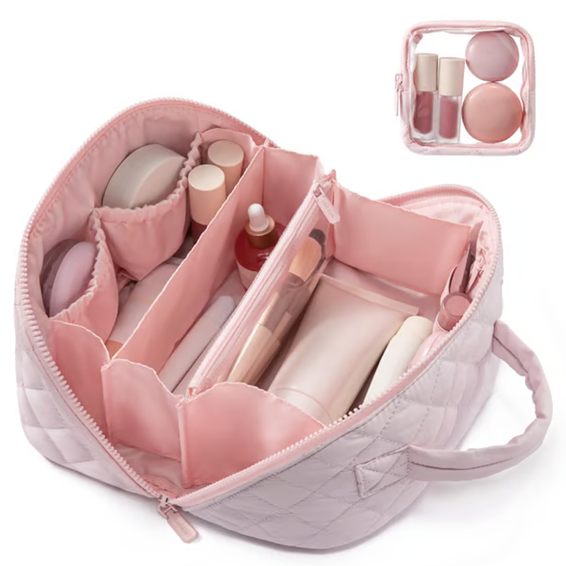 ⏰ ¡Oferta Limitada 50% OFF! 👜 Neceser Portátil de Gran Capacidad con Asa – Organiza tus Artículos de Forma Cómoda y Práctica ✨💼