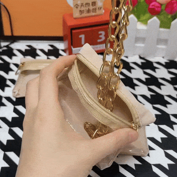 🔥 ¡50% DE DESCUENTO! 🔥  Bolsa de Almacenamiento para Joyería con Cremallera – Organiza y Protege tus Accesorios con Estilo 💍✨