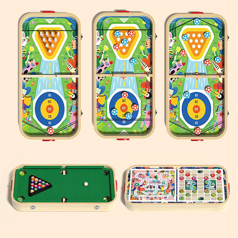 🎲 Juego de Mesa 6 en 1 de Madera para Niños – Diversión y Aprendizaje en Cada Jugada 🧩👾
