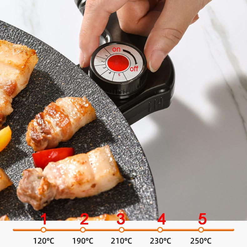 🔥 ¡50% DE DESCUENTO! 🔥 Sartén Eléctrica Portátil 🔌 – Cocina Fácil y Rápida, Ideal para Departamentos, Campings y Viajes 🍳🏕️