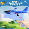 🔥 ¡50% DE DESCUENTO! ✨Lanzador de aviones dinosaurio para niños
