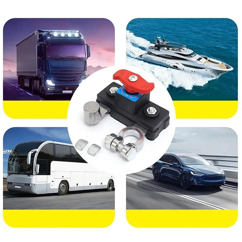 🔋🚗 Interruptor de Desconexión para Batería de Auto 12V/24V 250A con Control Remoto – Más Seguridad, Ahorro de Energía y Control Total ⚡✨