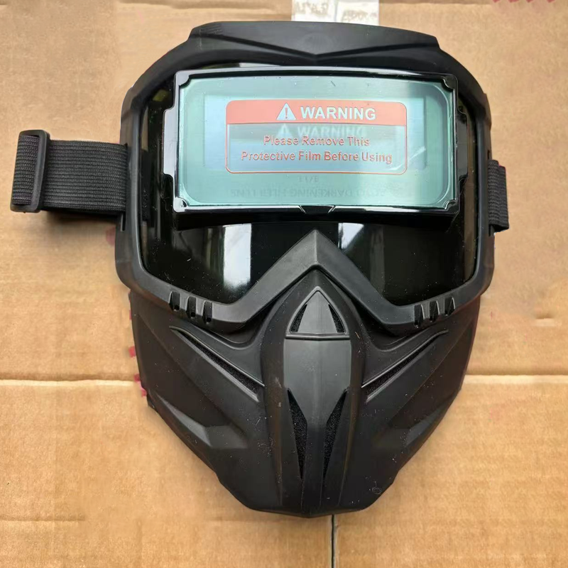 🛠️ Máscara de Soldadura con Oscurecimiento Automático – Protección Avanzada y Visibilidad Clara para Soldadores 👨‍🏭✨
