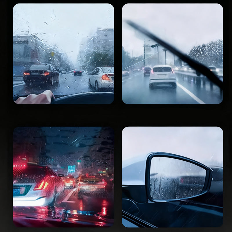 ✨🚗 Esponja Mágica para Cristales de Auto – Elimina Película Grasa y Manchas en Segundos 💦