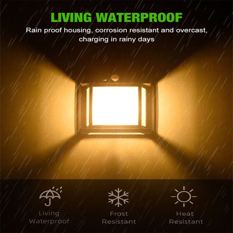 🌞💡 Lámpara de Pared Solar con Sensor de Movimiento y Luz de Tungsteno – Iluminación Inteligente, Segura y Elegante para Exterior 🏡✨