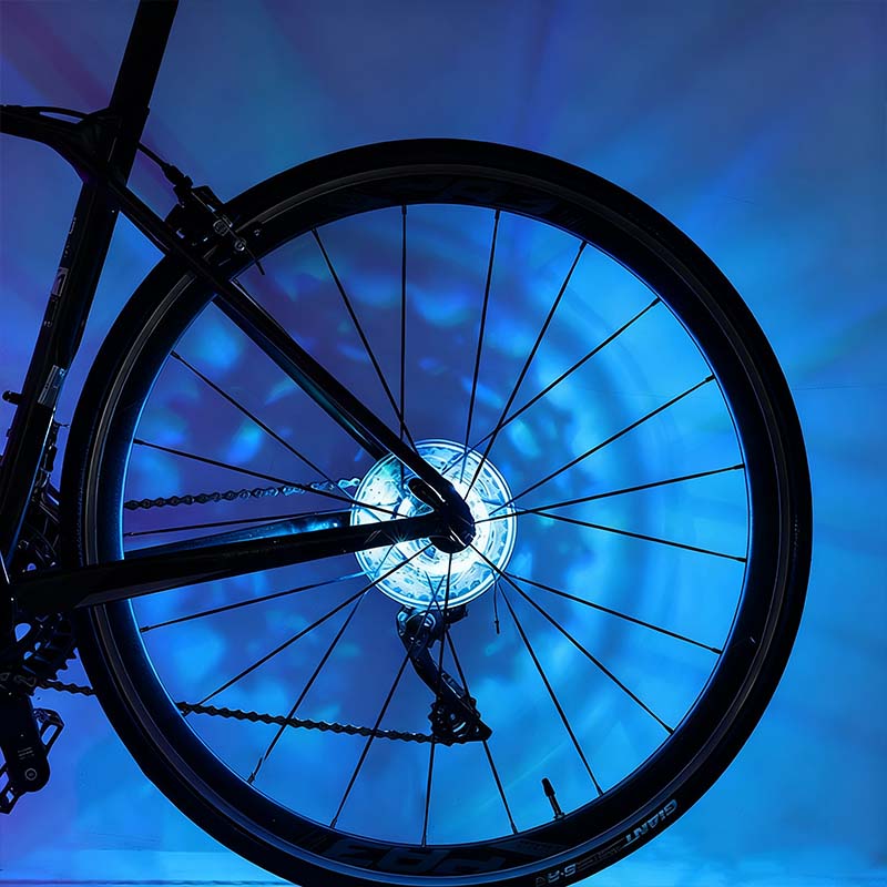 ✨ Luz LED para Buje de Rueda de Bicicleta - Noches Brillantes