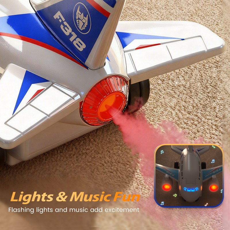 🎁🔥 ¡50% OFF HOY! — Avión Robot Eléctrico 2 en 1 ✈️🤖 Se Transforma Solo y Encanta a los Niños
