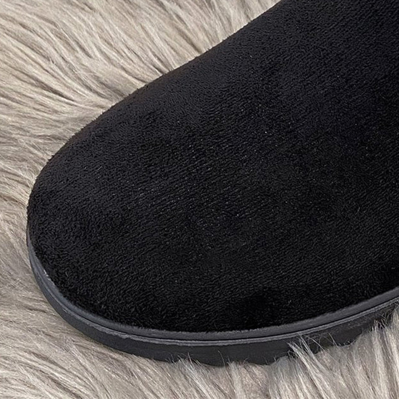 ❄️👢 Botas de Invierno a Media Pantorrilla para Mujer – Cálidas, Antideslizantes y Duraderas para Todo el Día 🧥✨