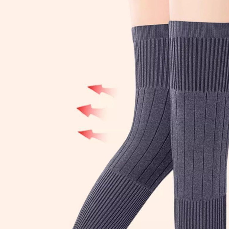 🔥 50% DE DESCUENTO 🔥 Rodilleras Largas Térmicas – Cálidas, Elásticas y Súper Cómodas 🦵❄️ | Soporte Ideal para Frío, Deporte y Uso Diario