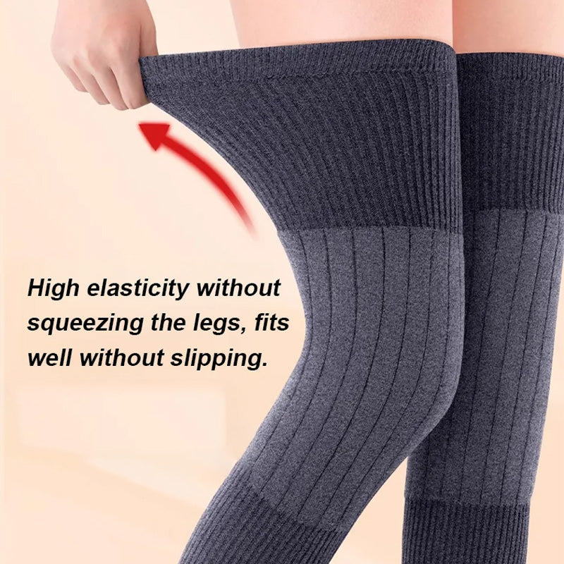 🔥 50% DE DESCUENTO 🔥 Rodilleras Largas Térmicas – Cálidas, Elásticas y Súper Cómodas 🦵❄️ | Soporte Ideal para Frío, Deporte y Uso Diario