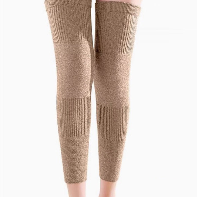 🔥 50% DE DESCUENTO 🔥 Rodilleras Largas Térmicas – Cálidas, Elásticas y Súper Cómodas 🦵❄️ | Soporte Ideal para Frío, Deporte y Uso Diario
